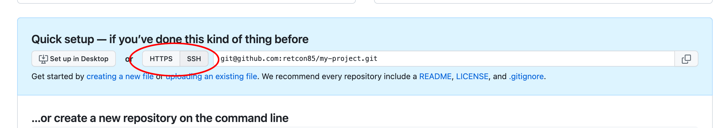 GitHub HTTPS and SSH URLs