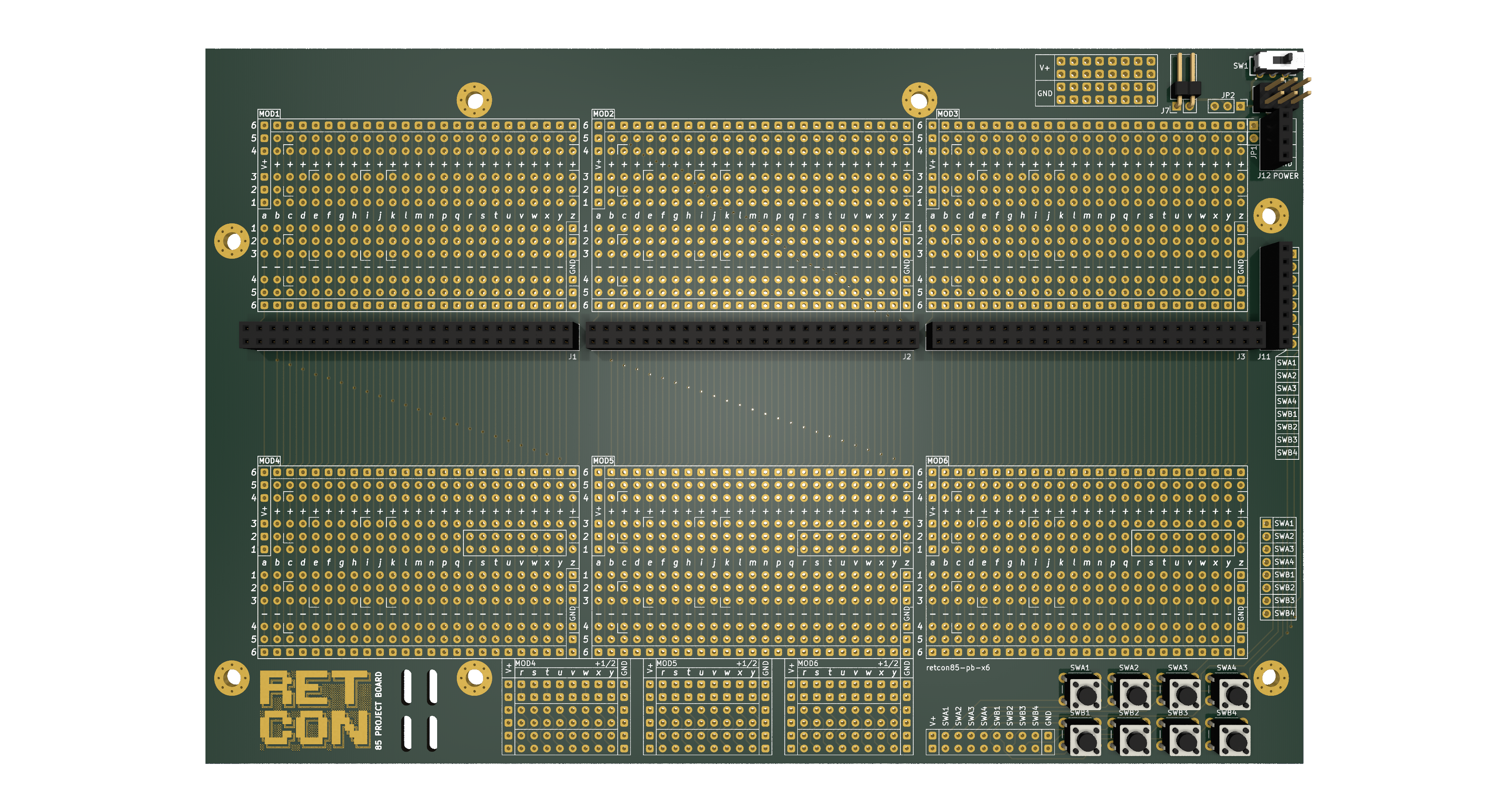 Retcon Project Board x6